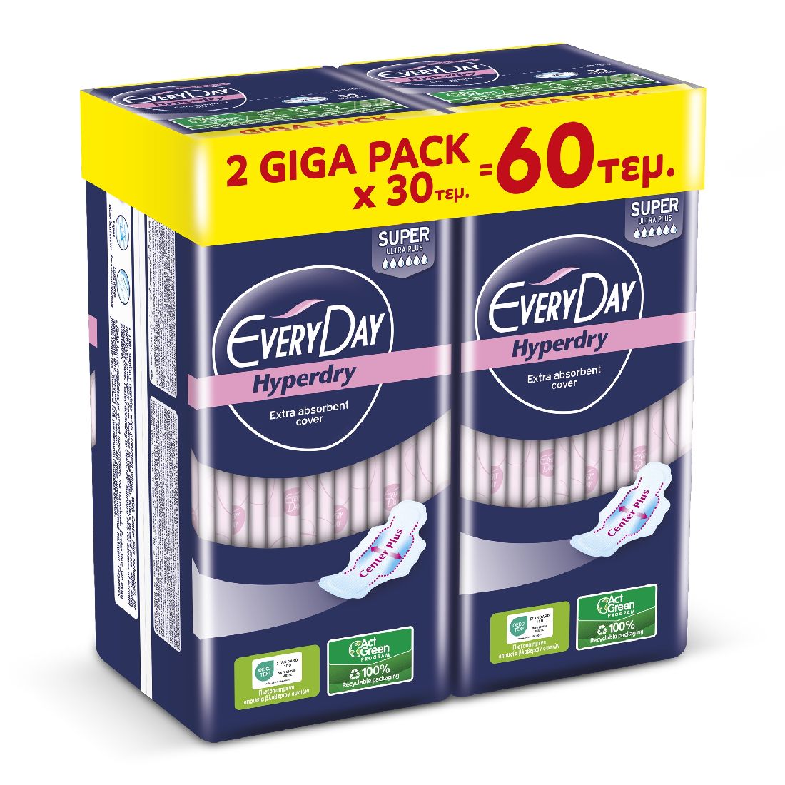 everyday-promo-Σερβιέτες-hyperdry-super-ultra-plus-giga-pack-60-Τεμάχια-2x301-1.jpg Everyday Promo Σερβιέτες Hyperdry Super Ultra Plus Giga Pack 60 Τεμάχια 2x30 - Image 1