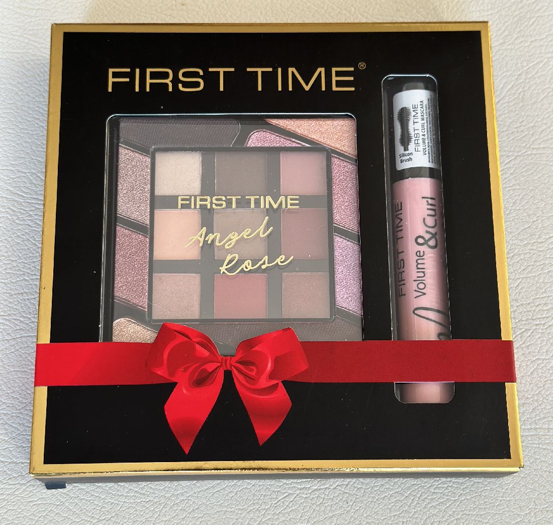first-time-angel-rose-9-colors-palette-eyeshadow-38-mascara-set-a1.jpg FIRST TIME Angel rose 9 Colors Palette Eyeshadow & Mascara set A - Image 1