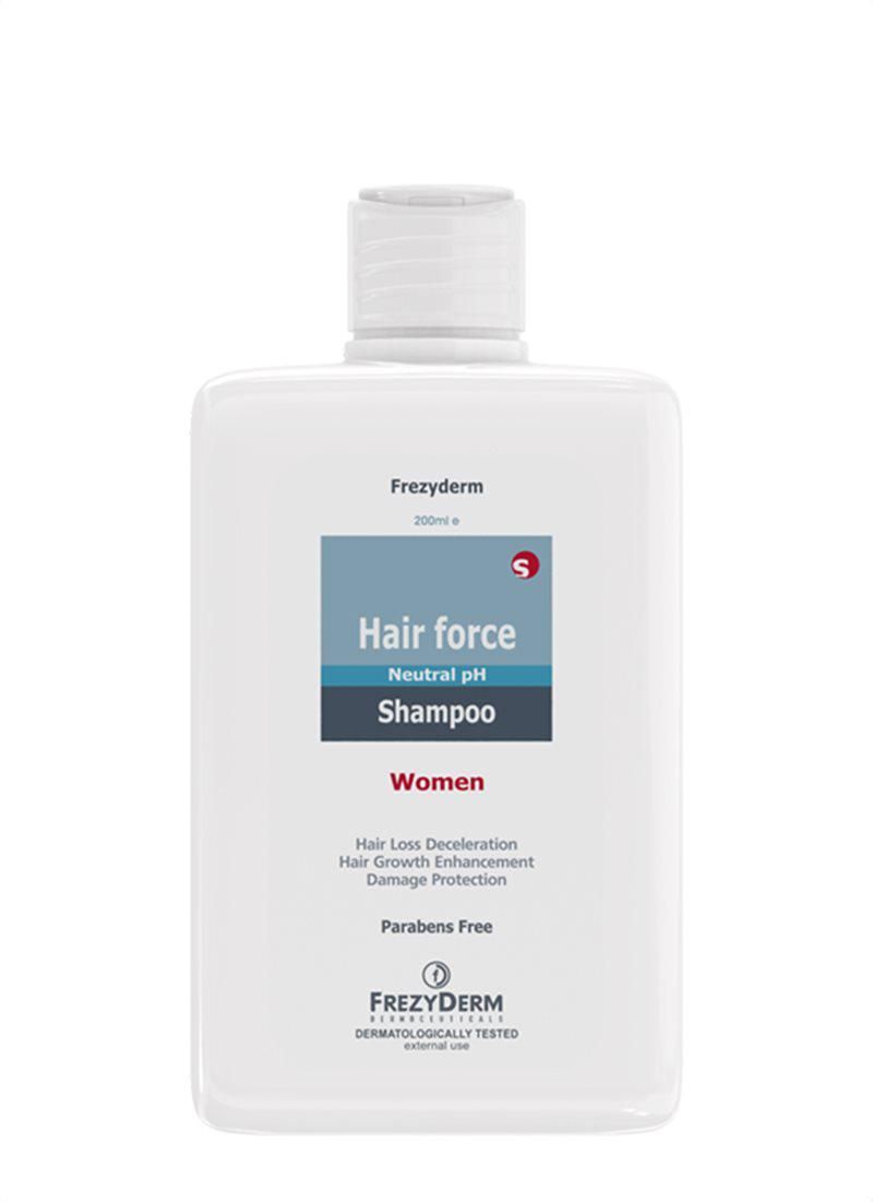 frezyderm-hair-force-women-Σαμπουάν-κατά-της-Τριχόπτωσης-για-Όλους-τους-Τύπους-Μαλλιών-200ml1.jpg Frezyderm Hair Force Women Σαμπουάν κατά της Τριχόπτωσης για Όλους τους Τύπους Μαλλιών 200ml - Image 1