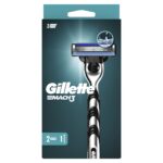 Gillette Mach 3 Ξυραφάκι με Ανταλλακτικές Κεφαλές 3 Λεπίδων και Λιπαντική Ταινία 2τμχ