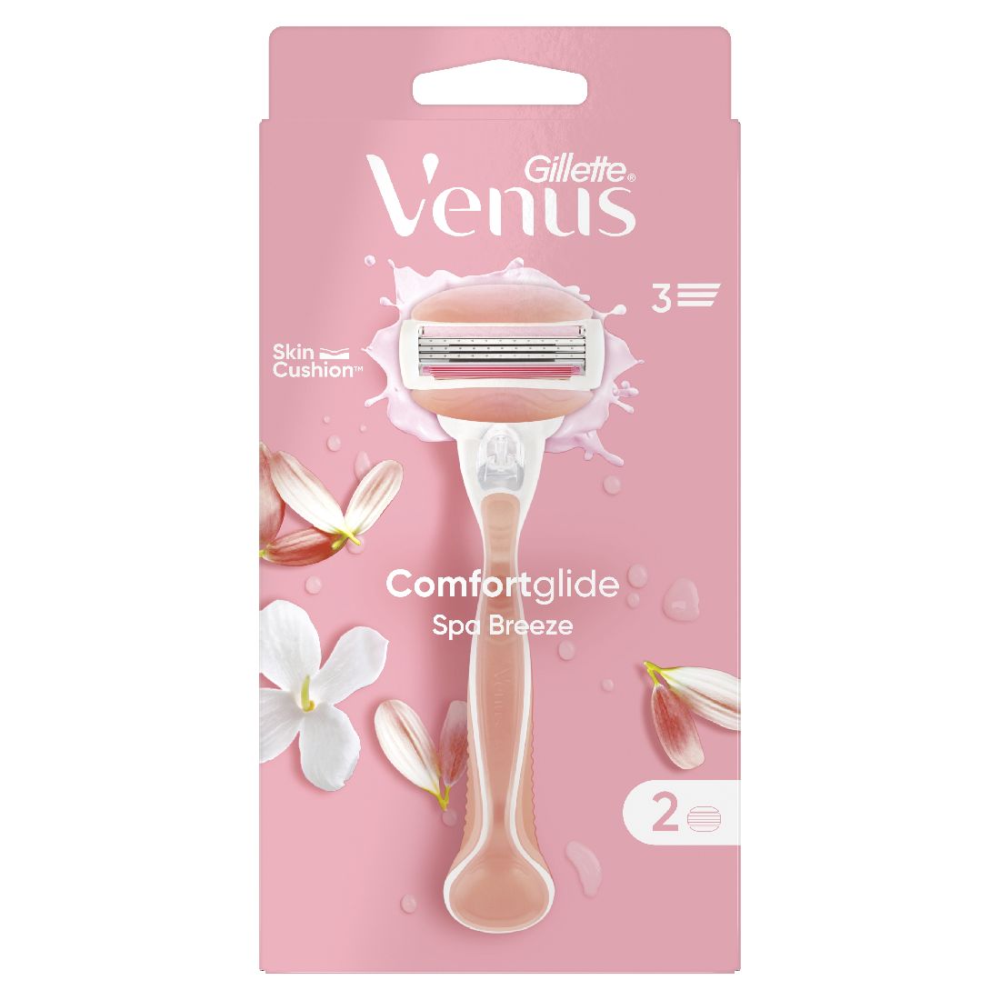 gillette-venus-comfortglide-Ξυραφάκι-Σώματος-με-Ανταλλακτική-Κεφαλή-3-Λεπίδων-38-Ταινία-spa-breeze1.jpg Gillette Venus Comfortglide Ξυραφάκι Σώματος με Ανταλλακτική Κεφαλή 3 Λεπίδων & Ταινία Spa Breeze - Image 1