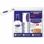 Hansaplast Wound Care Kit Spray 100ml, XXL Elastic Strips 5pcs & Healing Cream 50gr