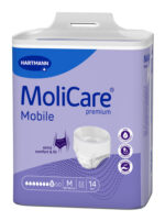 Hartmann MoliCare® Premium Mobile Εσώρουχο Ακράτειας Ημέρας, Medium 8 σταγόνες, 14 τμχ