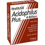 Health Aid Acidophilus Plus Προβιοτικά Για την Καλή Λειτουργία Του Εντέρου, 30caps