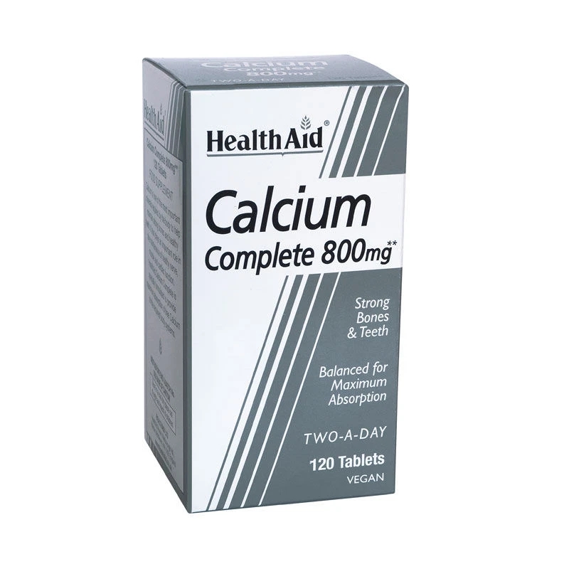 health-aid-calcium-complete-800mg-Συμπλήρωμα-Διατροφής-Ολοκληρωμένης-Φόρμουλας-Ασβεστίου-120tabs1.jpg Health Aid Calcium Complete 800mg Συμπλήρωμα Διατροφής Ολοκληρωμένης Φόρμουλας Ασβεστίου, 120tabs - Image 1