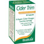 Health Aid Cider Trim για Ενεργοποίηση Μεταβολισμού, Αποτοξίνωση & Απώλεια Βάρους, 90caps