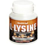 Health Aid L-Lysine 500mg για Διατήρηση της Υγείας Ιστών & Ανοσοποιητικού, 60tabs