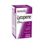 Health Aid Lycopene 25mg Συμπλήρωμα Για Την Καλή Λειτουργία του Προστάτη, 30tabs