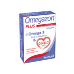 Health Aid Omegazon Plus Ω3 + CoQ10 Συμπλήρωμα Για Την Καλή Υγεία της Καρδιάς & Ενέργεια, 30caps