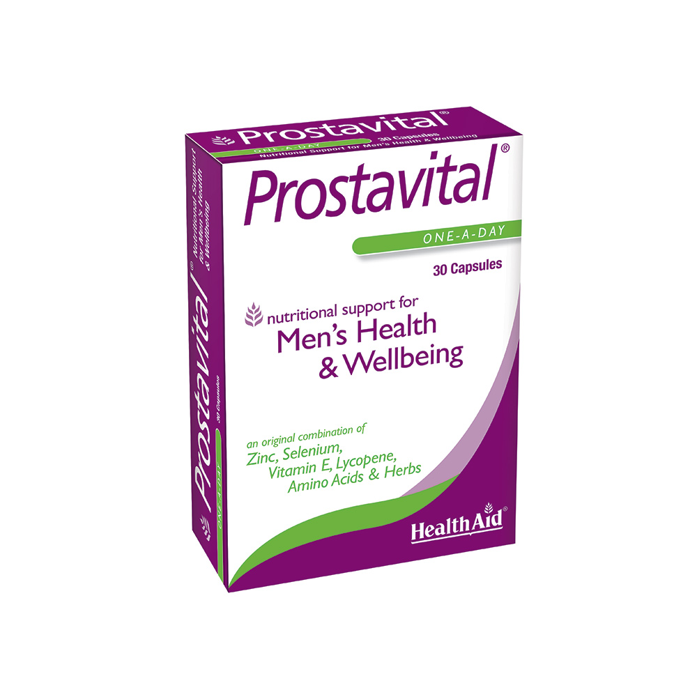 health-aid-prostavital-Συμπλήρωμα-Διατροφής-για-Υγιή-Προστάτη-30caps1.jpg Health Aid Prostavital Συμπλήρωμα Διατροφής για Υγιή Προστάτη, 30caps - Image 1