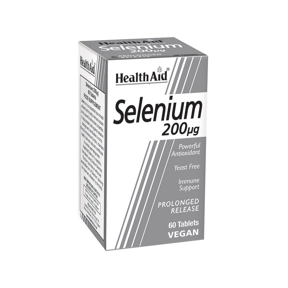 health-aid-selenium-200μg-Συμπλήρωμα-Διατροφής-με-Σελήνιο-για-Αντιοξειδωτική-Προστασία-60tabs1.jpg Health Aid Selenium 200μg Συμπλήρωμα Διατροφής με Σελήνιο για Αντιοξειδωτική Προστασία, 60tabs - Image 1