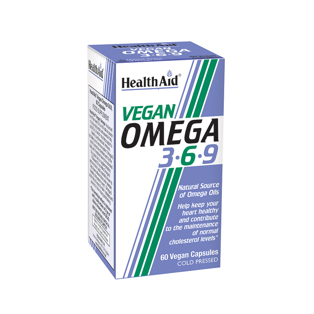 health-aid-vegan-omega-3-6-9-Για-Την-Λειτουργία-της-Καρδιάςτου-Εγκεφάλου-38-της-Όρασης-60vcaps1.jpg Health Aid Vegan Omega 3-6-9 Για Την Λειτουργία της Καρδιάς,του Εγκεφάλου & της Όρασης, 60vcaps - Image 1