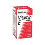 Health Aid Vitamin E 400iu Συμπλήρωμα Για την Καλή Υγεία του Δέρματος & της Καρδιάς, 30caps