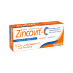 Health Aid Zincovit-C για Ενίσχυση του Ανοσοποιητικού & Αντιμετώπιση Ιώσεων & Κρυολογήματος, 60tabs