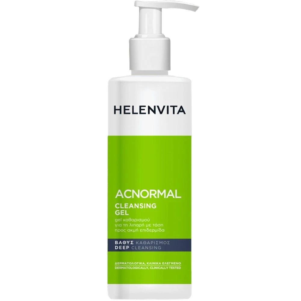 helenvita-acnormal-micro-peeling-cleansing-gel-Τζελ-Βαθύ-Καθαρισμού-των-Φραγμένων-Πόρων-200ml1.jpg Helenvita Acnormal Micro-Peeling Cleansing Gel Τζελ Βαθύ Καθαρισμού των Φραγμένων Πόρων, 200ml - Image 1