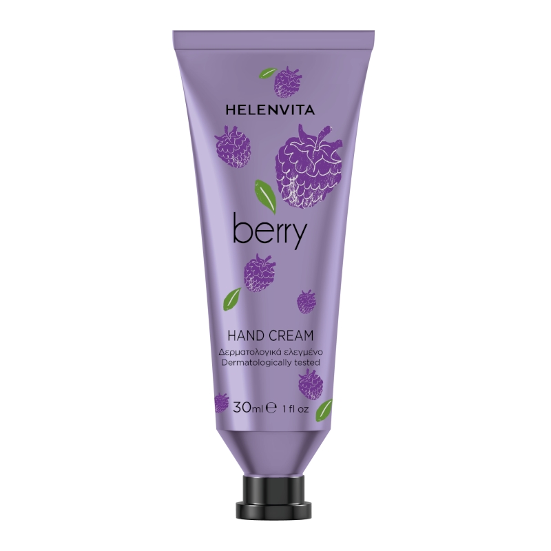 helenvita-hand-cream-berry-Ενυδατική-Κρέμα-Χεριών-30ml1.jpg Helenvita Hand Cream Berry Ενυδατική Κρέμα Χεριών 30ml - Image 1
