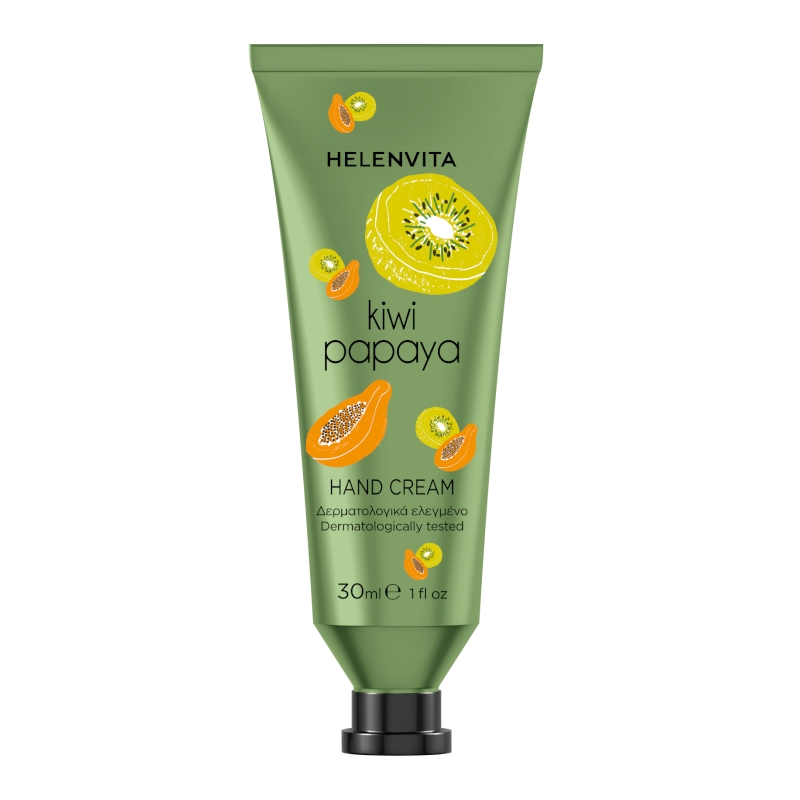 helenvita-hand-cream-kiwi-papaya-Ενυδατική-Κρέμα-Χεριών-30ml1.jpg Helenvita Hand Cream Kiwi Papaya Ενυδατική Κρέμα Χεριών, 30ml - Image 1