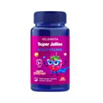 Helenvita Super Jellies Multivitamin Βιταμίνη για Ενέργεια & το Ανοσοποιητικό Βατόμουρο 60 ζελεδάκια