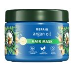 Herbal Essence Vegan Μάσκα Μαλλιών Αναδόμηση, Ελαιο Αργκαν, Για Ταλαιπωρημένα Μαλλιά 300ml