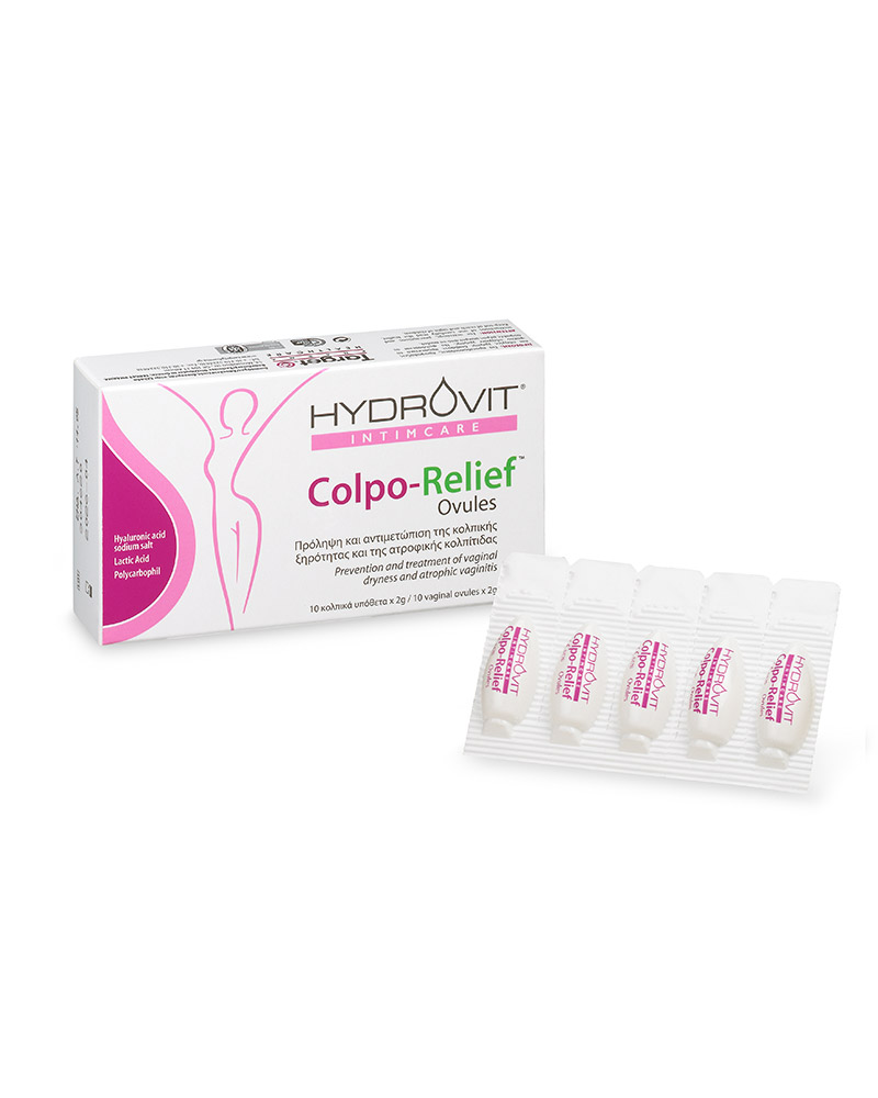 hydrovit-colpo-relief-Κολπικά-Υπόθετα-για-Πρόληψη-38-Αντιμετώπιση-της-Κολπικής-Ξηρότητας-2g-x-10ov1.jpg Hydrovit Colpo-Relief Κολπικά Υπόθετα για Πρόληψη & Αντιμετώπιση της Κολπικής Ξηρότητας 2g x 10ov. - Image 1