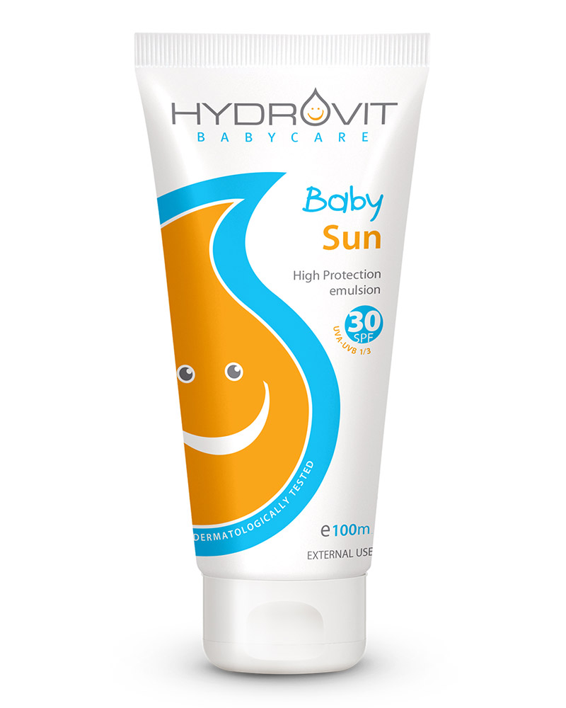 hydrovit-Βρεφικό-Αντηλιακό-Γαλάκτωμα-για-Πρόσωπο-38-Σώμα-spf30-100ml1.jpg HYDROVIT Βρεφικό Αντηλιακό Γαλάκτωμα για Πρόσωπο & Σώμα SPF30 100ml - Image 1