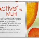 IgActive Flu Multi Πολυβιταμινούχο Συμπλήρωμα Διατροφής για την Ενίσχυση του Ανοσοποιητικού 30tabs
