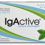 IgActive Καραμέλες Παστίλιες Λαιμού Με Γεύση Μέντα Ευκάλυπτος Sugar Free 20τμχ