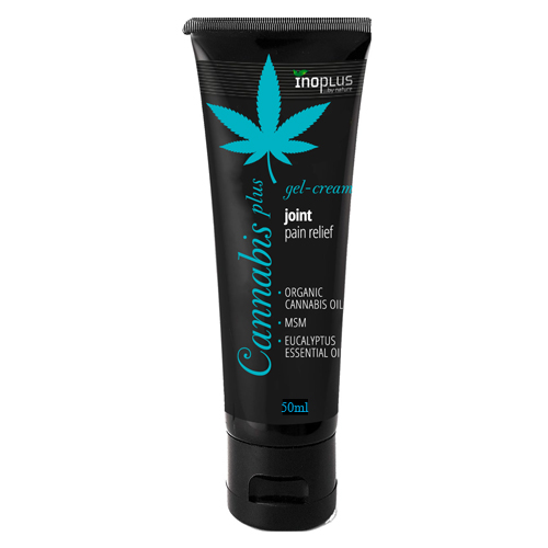 inoplus-cannabis-plus-joint-pain-relief-gel-cream-50ml1.jpg Inoplus Cannabis Plus Joint Pain Relief Gel Cream 50ml - Image 1