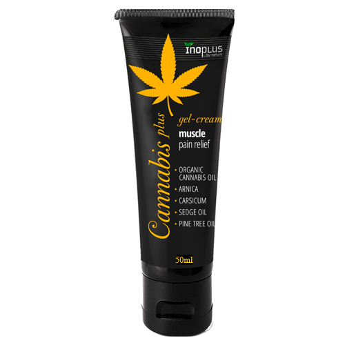 inoplus-cannabis-plus-muscle-pain-relief-gel-cream-50ml1.jpg Inoplus Cannabis Plus Muscle Pain Relief Gel Cream 50ml - Image 1