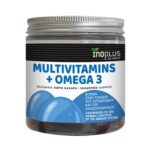 Inoplus Multivitamins & Omega 3 ολυβιταμίνη για Ενέργεια & Ενίσχυση του Ανοσοποιητικού 60 Ζελεδάκια