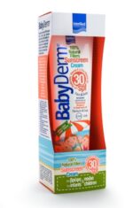 InterMed Babyderm Αδιάβροχο Βρεφικό Αντηλιακό Γαλάκτωμα για Πρόσωπο & Σώμα SPF30 300ml