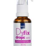 Intermed D3 200iu Fix Drops Βιταμίνη για Ενίσχυση του Ανοσοποιητικού & την Υγεία των Οστών 30ml