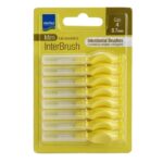 Intermed Ergonomic Mini Μεσοδόντια Βουρτσάκια με Λαβή Size 4 - 0.7mm Κίτρινο, 8τεμ