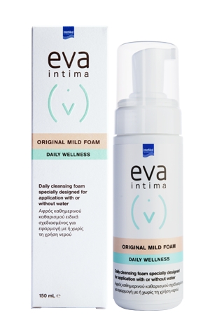 intermed-eva-original-mild-foam-daily-wellness-Αφρός-Καθαρισμού-με-Χαμομήλι-και-Αλόη-150ml1.jpg Intermed Eva Original Mild Foam Daily Wellness Αφρός Καθαρισμού με Χαμομήλι και Αλόη 150ml - Image 1