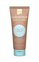 Intermed Luxurious Sun Care Αδιάβροχη Αντηλιακή Κρέμα Προσώπου SPF50 με Χρώμα Bronze Beige 75ml