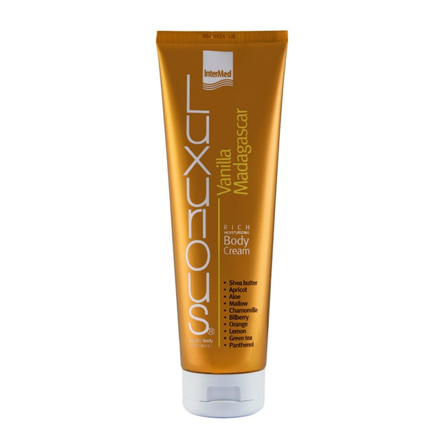 intermed-luxurious-vanilla-madagascar-Ενυδατική-Κρέμα-Σώματος-280ml1.jpg InterMed Luxurious Vanilla Madagascar, Ενυδατική Κρέμα Σώματος 280ml - Image 1