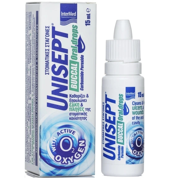 intermed-unisept-buccal-oral-drops-Στοματικές-Σταγόνες-15ml1.jpg Intermed Unisept Buccal Oral Drops Στοματικές Σταγόνες 15ml - Image 1