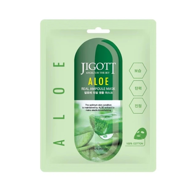 jigott-aloe-real-ampoule-mask-Μάσκα-Προσώπου-για-Ενυδάτωση-27ml1.jpg Jigott Aloe Real Ampoule Mask Μάσκα Προσώπου για Ενυδάτωση 27ml - Image 1