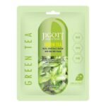 Jigott Green Tea Real Ampoule Sheet Mask Μάσκα Προσώπου με Πράσινο Τσάι 27ml