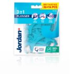 Jordan 3-in-1 Flosser Dental Floss (50 pcs)