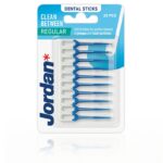 Jordan Clean Between Dental Sticks Μεσοδόντιες Οδοντογλυφίδες Regular 20τμχ (31.0052)