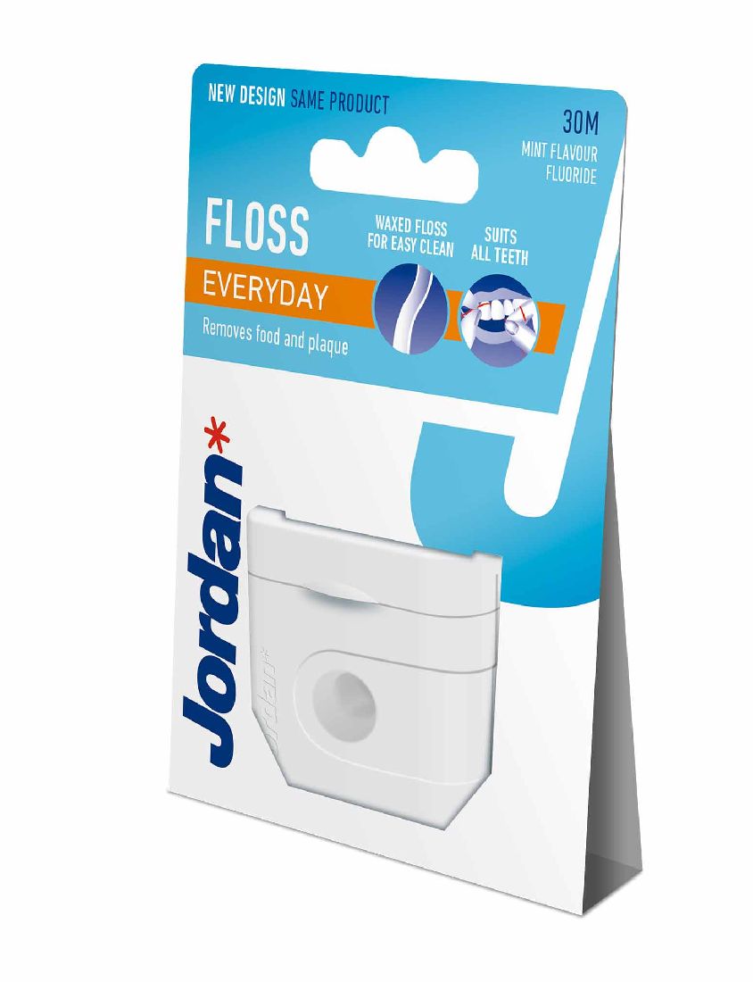 jordan-dental-floss-everyday-Οδοντικό-Νήμα-Κερωμένο-Με-Γεύση-Μέντα-60m1.jpg Jordan Dental Floss Everyday Οδοντικό Νήμα Κερωμένο Με Γεύση Μέντα 60m - Image 1