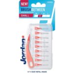 Jordan Interdental Brush Interdental Brushes Red Small 0.5mm (10pcs) (31.0096)