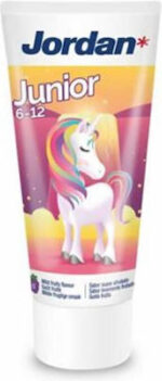 Jordan Junior Mild Fruity Toothpaste for 6-12 years old 1450 ppm, 50ml (02.0021)