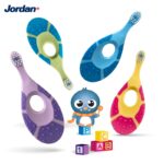 Jordan Step 1 – Baby  Βρεφική Οδοντόβουρτσα Γαλάζιο ⁄ Πράσινο (0-2 Ετών) - Image 2