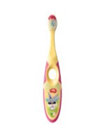 Jordan Children's Toothbrush Step 2 in Yellow⁄Pink Bunny for 3-5 years old (Soft)