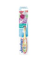 Jordan Children's Toothbrush Step 2 in Yellow⁄Pink Bunny for 3-5 years old (Soft) - Image 3
