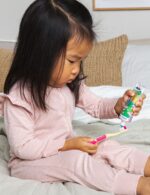 Jordan Children's Toothbrush Step 2 in Pink ⁄ Purple Unicorn for 3-5 years old (Soft) - Image 3