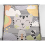 Kikka Boo Enjoy Cat Πάρκο με Στρώμα Γκρι 103x103cm (31003030014) - Image 5