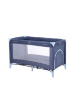 Kikka Boo So Gifted 2023 Παρκοκρέβατο με Στρώμα Navy Μπλε 124x65cm